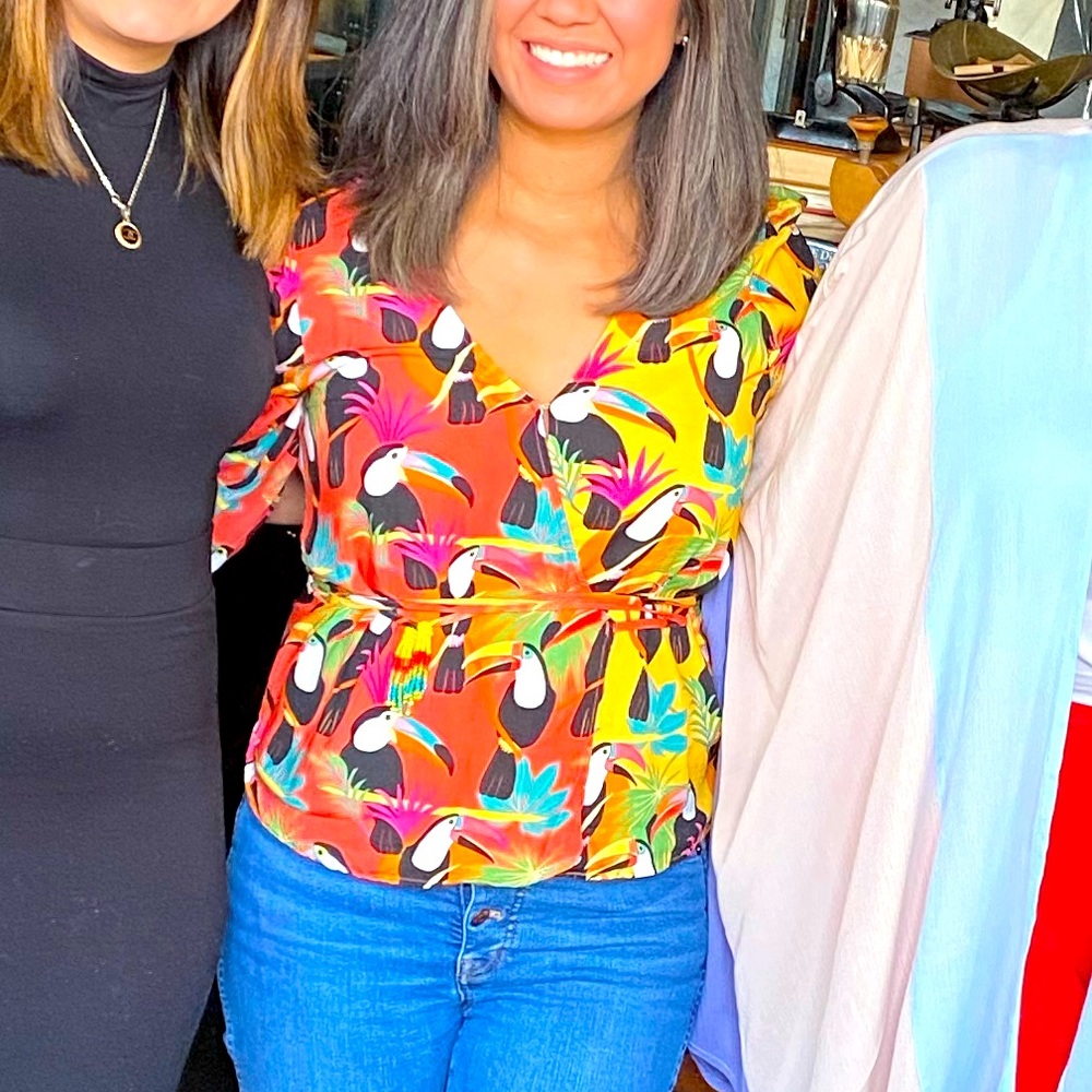 Farm Rio Toucan Blouse